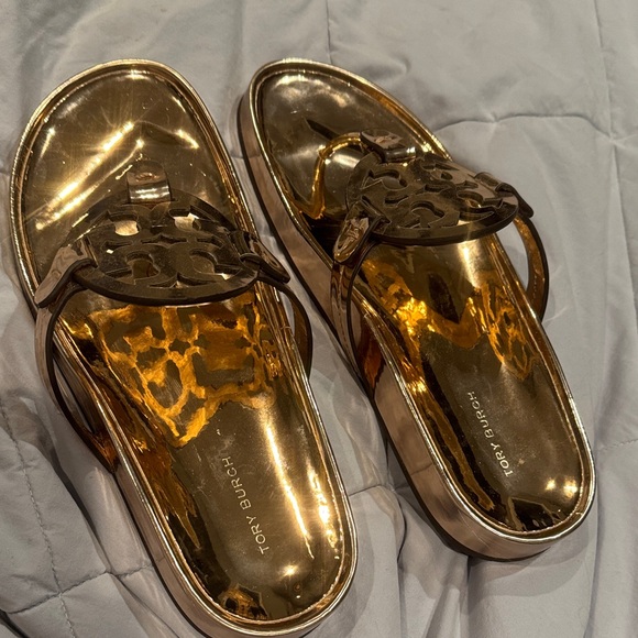 NWOT Tory Burch Cloud Miller Sandals - Picture 2 of 3